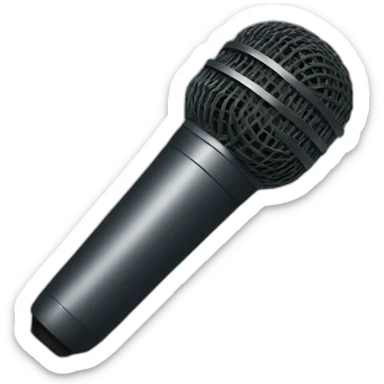 microfono sticker