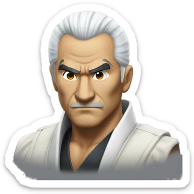 Heihachi Mishima sticker