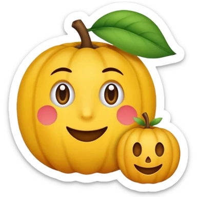 ایموجی که تریبی از a n _ × است sticker