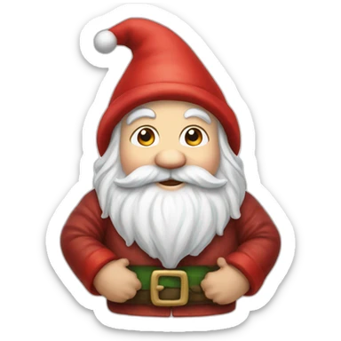 Gnome Christmas  sticker