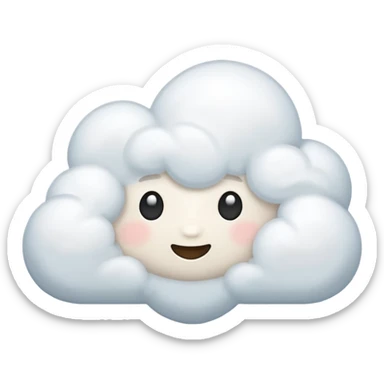 Deixe esse emoji 💤 branco sticker