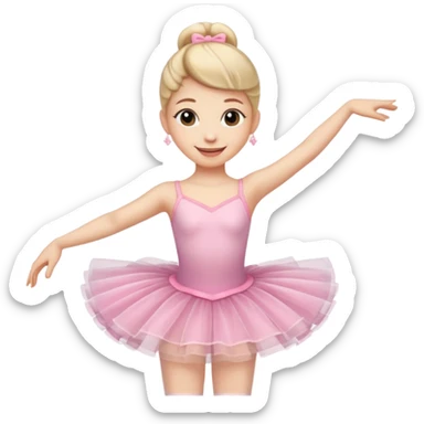 Make ballerina emojis only the head sticker