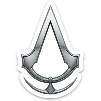 Assassin's Creed logo sticker