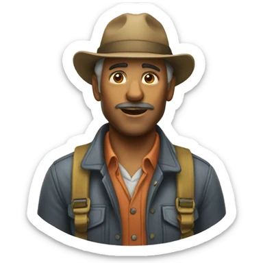 Paleontoligist sticker