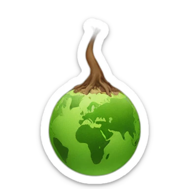 Sustainable development sticker