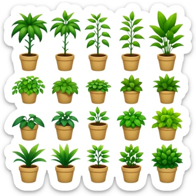 Plants sticker