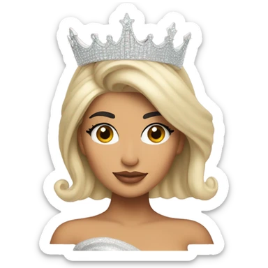 Kylie Jenner as a princess sticker