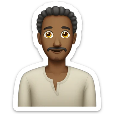 Habesha man sticker