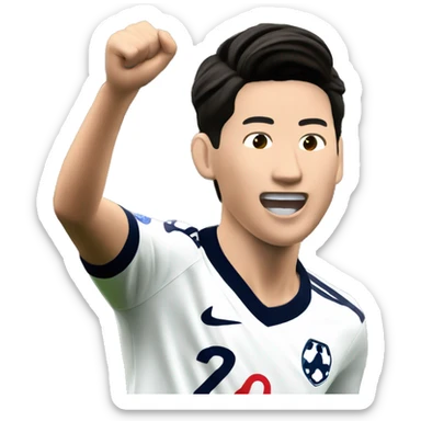 Son Heung-min scored a goal sticker