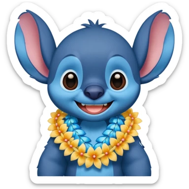 Stitch con Noa sticker