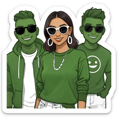 Tefi, Lewis Howes, Daniel G, Jay Shetty,Grant Cardone, Tai Lopez, Josh King Madrid, Alex Hormozi, Iman Gadzhi, Daniel G, Branden Condy, Patrick Bet-David, Dan Henry, Luke Belmar, Shelby Sapp, Leila Hormozi, Tefi Valenzuela novio, business partner, influencers, millionaire  sticker