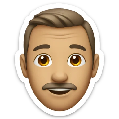  Breezy entering a nose. sticker