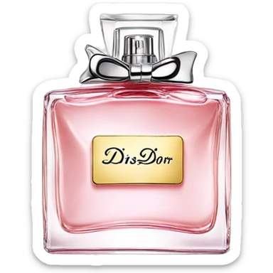 Miss Dior perfume sticker