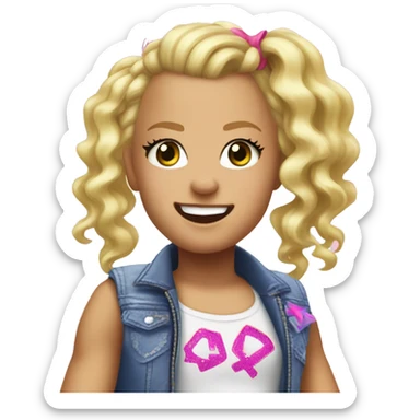 Jojo siwa rockstar sticker