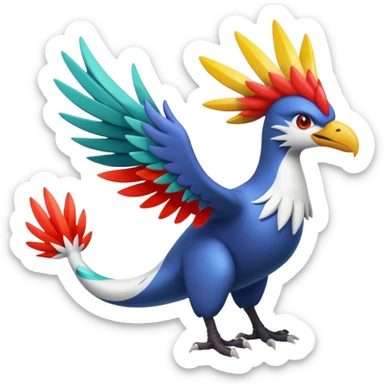 Ho-oh-Silvally-Latios-Nargacuga-fusion sticker