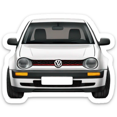 Volkswagen golf 5 gti sticker