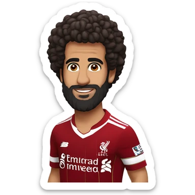 mo salah lfc sticker