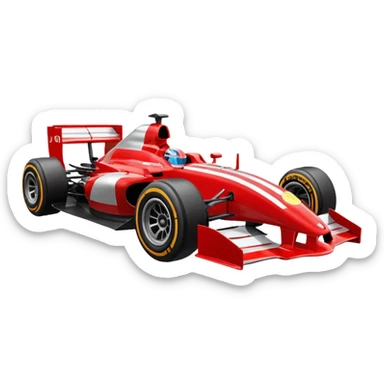 f1 car sticker