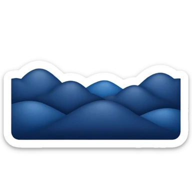 Night sky with stars for 'As Long As You Love Me' by Backstreet Boys sticker