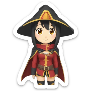 Megumin from KonoSuba sticker
