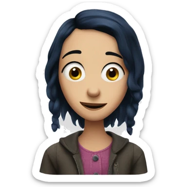 The Beldam Coraline  sticker