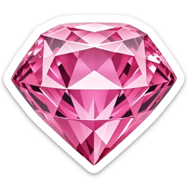 pink diamond sticker