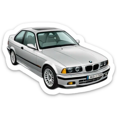 BMW E36 sticker