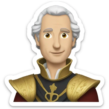 King Baldwin iv sticker