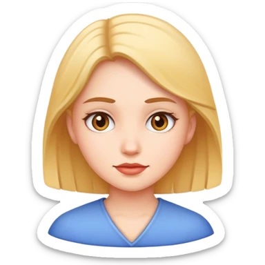 A pick me girl  sticker