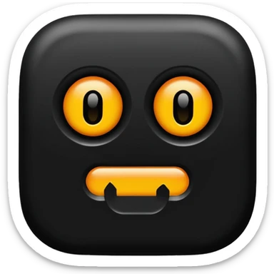 "zlo" text looking very evil sticker