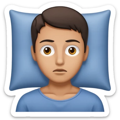 You are not sleeping sticker