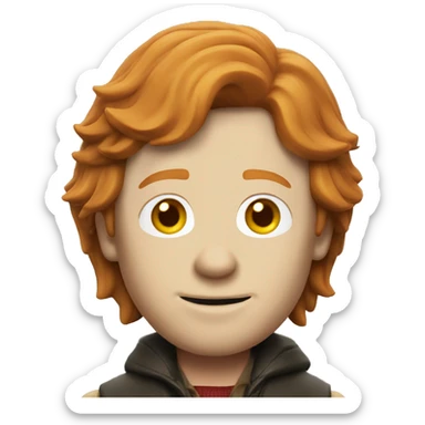 ron weasley figure sticker