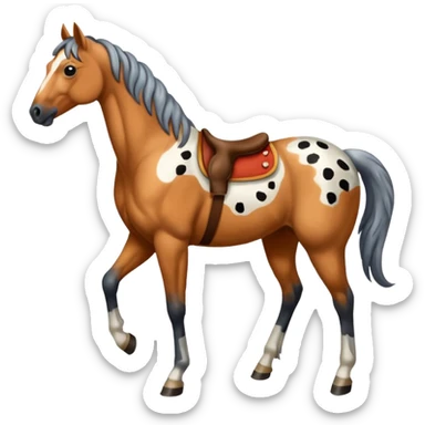 Appaloosa horse sticker