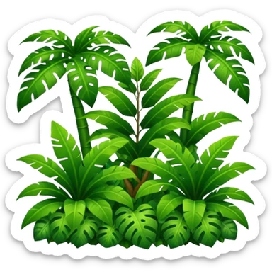Rainforest sticker