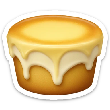 Creme brulee sticker