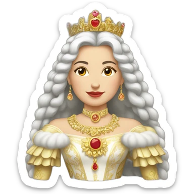 Empress of all Russia sticker
