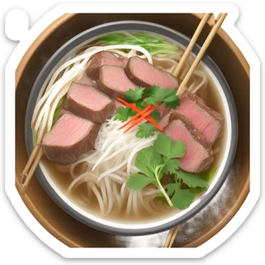 pho ￼￼mignon ￼ sticker