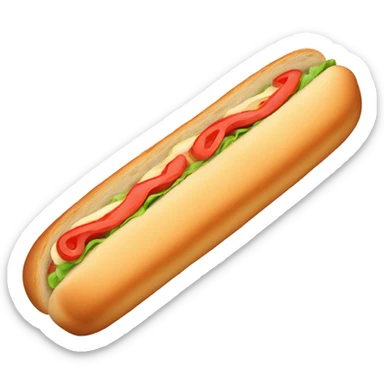 baguette sandwich sticker
