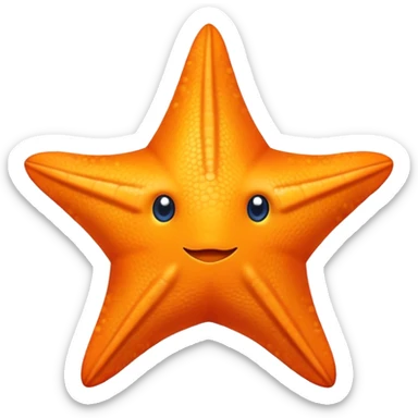 estrella de mar sticker