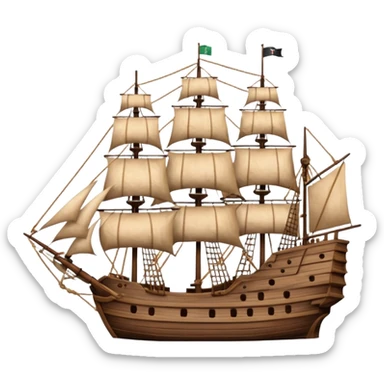 jamestown colonial ship sticker