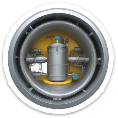 vacuum chamber sticker