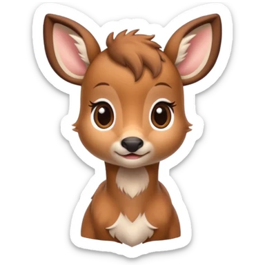 cute baby bambi sticker