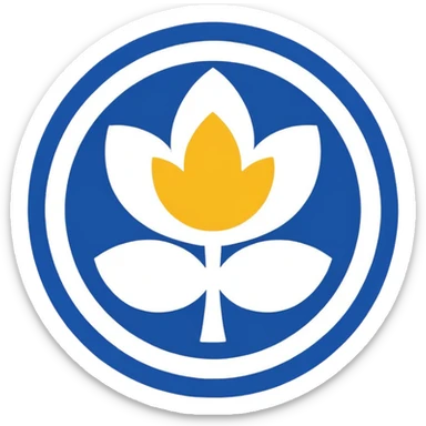 Copy the Leeds untied logo on the Internet  sticker