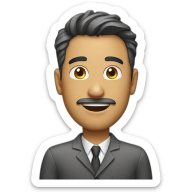 man earn maney sticker