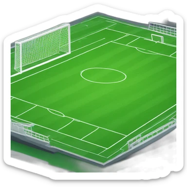 football pitch sticker