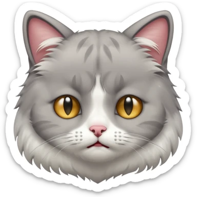 Ağlayan kedi sticker