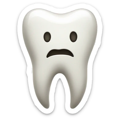 A TOOTH sticker