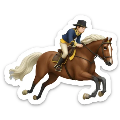 Saut à la perche  sticker