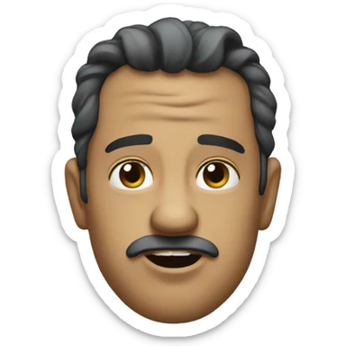 a look of disgust, like you’re judging someone sticker