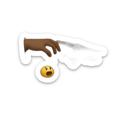 The creation of Adam sticker